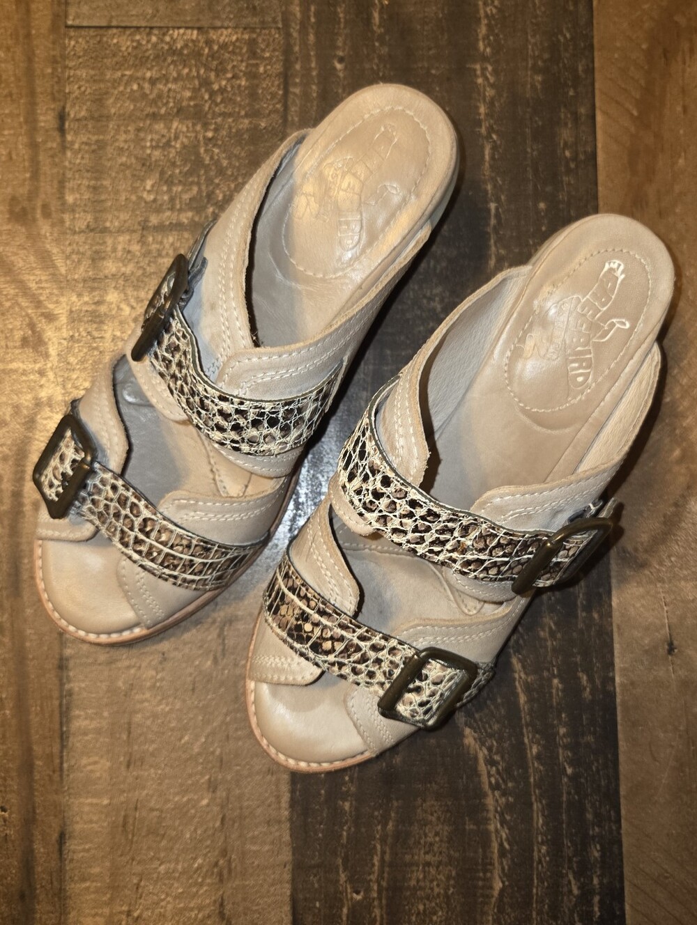 FREEBIRD Stores Caprice Slides Sandals Two-Strap Buckle Mules 7 - Picture 5 of 8
